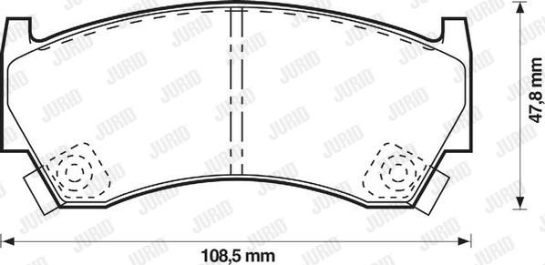 Jurid 572396J - Jarrupala, levyjarru inparts.fi