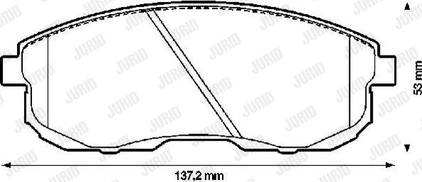 Jurid 572345J - Jarrupala, levyjarru inparts.fi