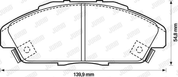 Jurid 572354J - Jarrupala, levyjarru inparts.fi