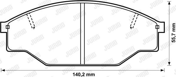 Jurid 572355J - Jarrupala, levyjarru inparts.fi