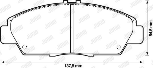 Jurid 572350J - Jarrupala, levyjarru inparts.fi