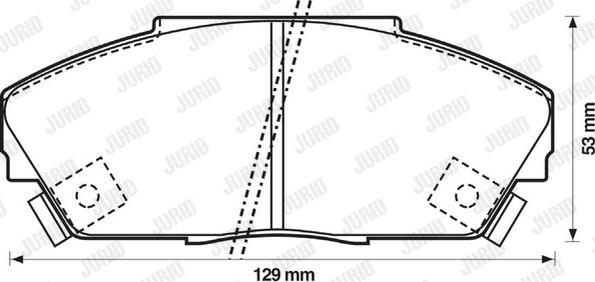 Jurid 572308J - Jarrupala, levyjarru inparts.fi