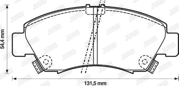 Jurid 572324J - Jarrupala, levyjarru inparts.fi