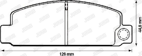 Jurid 572296J - Jarrupala, levyjarru inparts.fi