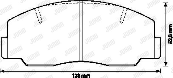 Jurid 572297J - Jarrupala, levyjarru inparts.fi