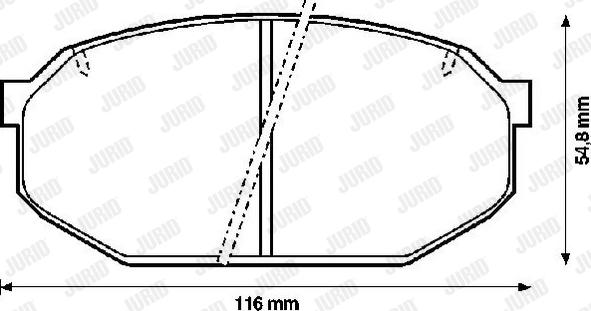 Jurid 572243J - Jarrupala, levyjarru inparts.fi