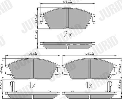 Jurid 572268J - Jarrupala, levyjarru inparts.fi