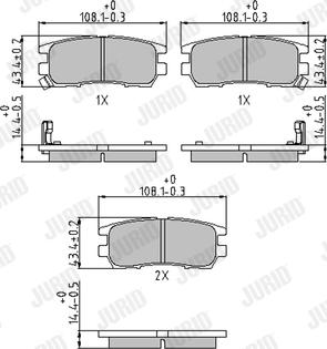 Jurid 572200J - Jarrupala, levyjarru inparts.fi