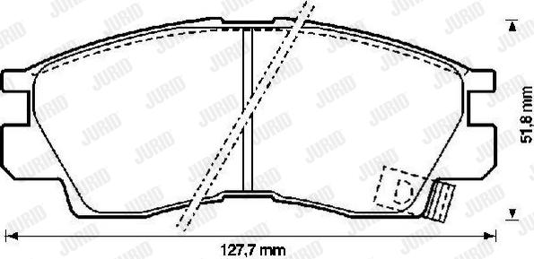 Jurid 572282J - Jarrupala, levyjarru inparts.fi