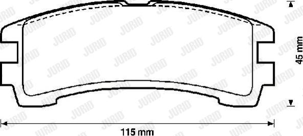 Jurid 572234J - Jarrupala, levyjarru inparts.fi