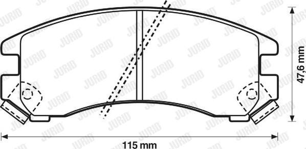 Jurid 572236J - Jarrupala, levyjarru inparts.fi