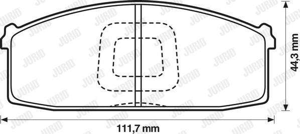 Jurid 572232J - Jarrupala, levyjarru inparts.fi