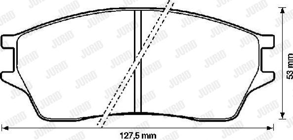 Jurid 572273J - Jarrupala, levyjarru inparts.fi