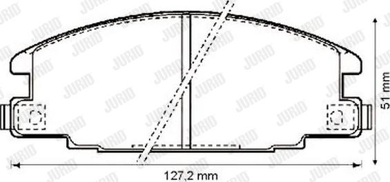 Jurid 572272J - Jarrupala, levyjarru inparts.fi