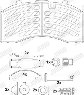 Jurid 2915805390 - Jarrupala, levyjarru inparts.fi