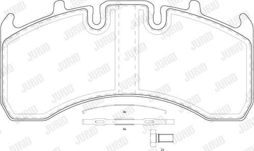 Jurid 2916909560 - Jarrupala, levyjarru inparts.fi