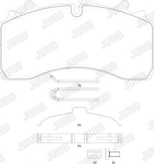 Jurid 2916205390 - Jarrupala, levyjarru inparts.fi