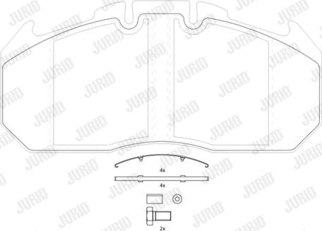 Jurid 2913109560 - Jarrupala, levyjarru inparts.fi