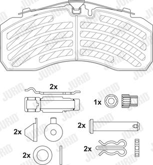 Jurid 2925305390 - Jarrupala, levyjarru inparts.fi