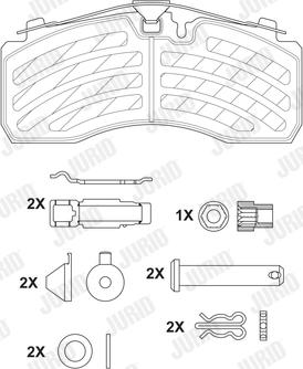 Jurid 2928705390 - Jarrupala, levyjarru inparts.fi