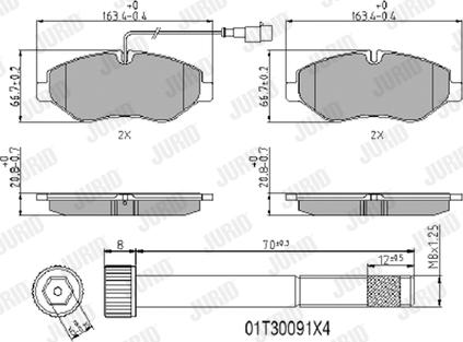 Jurid 2922909561 - Jarrupala, levyjarru inparts.fi