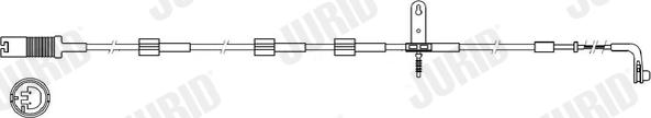 Jurid FWI316 - Kulumisenilmaisin, jarrupala inparts.fi