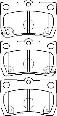 Kavo Parts BP-9099 - Jarrupala, levyjarru inparts.fi