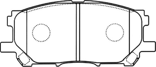 Kavo Parts BP-9090 - Jarrupala, levyjarru inparts.fi