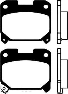 Kavo Parts BP-9056 - Jarrupala, levyjarru inparts.fi