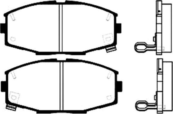 MK Kashiyama BP-9008 - Jarrupala, levyjarru inparts.fi