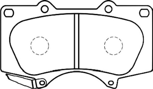 Kavo Parts BP-9084 - Jarrupala, levyjarru inparts.fi