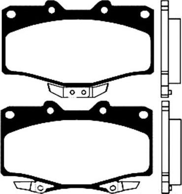 Kavo Parts BP-9036 - Jarrupala, levyjarru inparts.fi