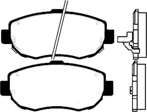 MK Kashiyama BP-9030 - Jarrupala, levyjarru inparts.fi