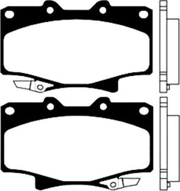 Kavo Parts BP-9029 - Jarrupala, levyjarru inparts.fi