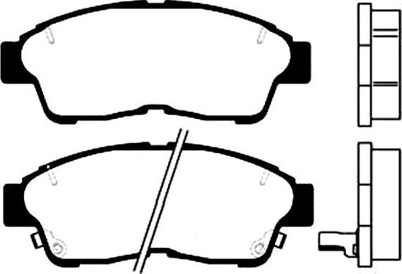 Kavo Parts BP-9026 - Jarrupala, levyjarru inparts.fi