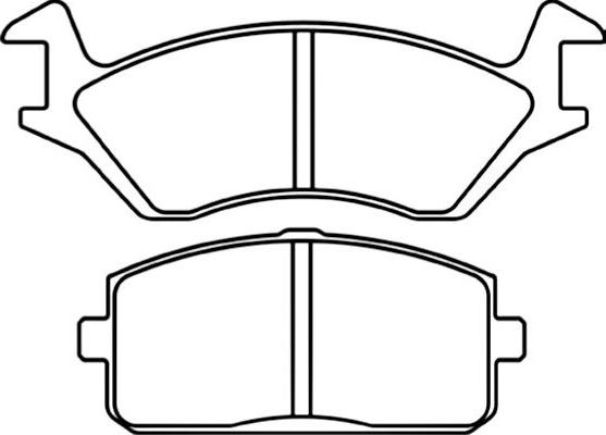 Kavo Parts BP-9078 - Jarrupala, levyjarru inparts.fi