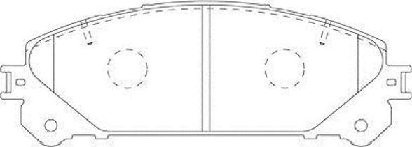 Kavo Parts BP-9140 - Jarrupala, levyjarru inparts.fi