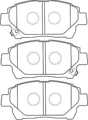 Kavo Parts BP-9120 - Jarrupala, levyjarru inparts.fi