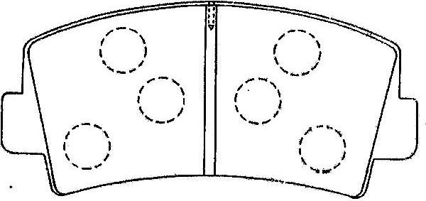 Kavo Parts BP-4565 - Jarrupala, levyjarru inparts.fi