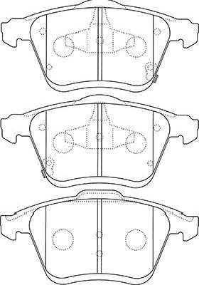 Kavo Parts BP-4566 - Jarrupala, levyjarru inparts.fi