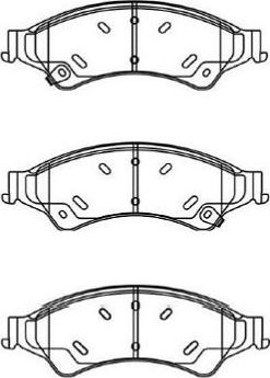 Kavo Parts BP-4583 - Jarrupala, levyjarru inparts.fi