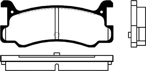 Kavo Parts BP-4535 - Jarrupala, levyjarru inparts.fi