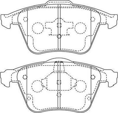 Kavo Parts BP-4579 - Jarrupala, levyjarru inparts.fi