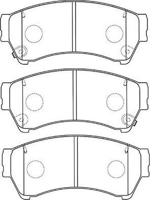 Kavo Parts BP-4572 - Jarrupala, levyjarru inparts.fi