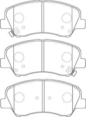 Kavo Parts BP-4026 - Jarrupala, levyjarru inparts.fi