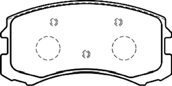 Kavo Parts BP-5546 - Jarrupala, levyjarru inparts.fi