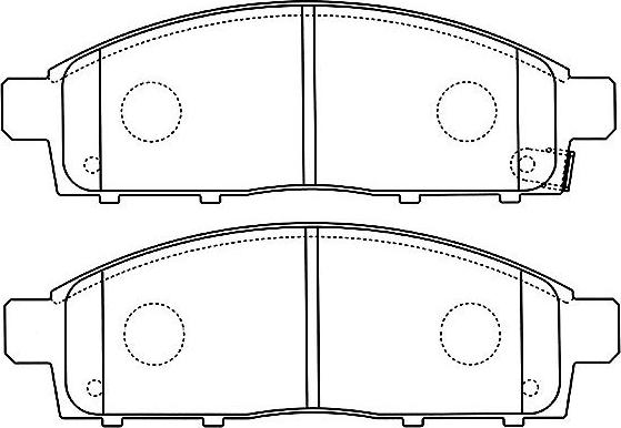 Kavo Parts BP-5552 - Jarrupala, levyjarru inparts.fi