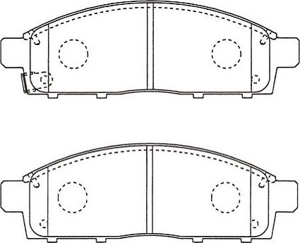 Kavo Parts BP-5560 - Jarrupala, levyjarru inparts.fi