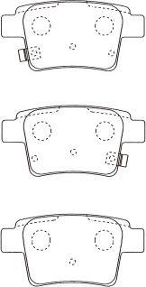 Kavo Parts BP-5568 - Jarrupala, levyjarru inparts.fi