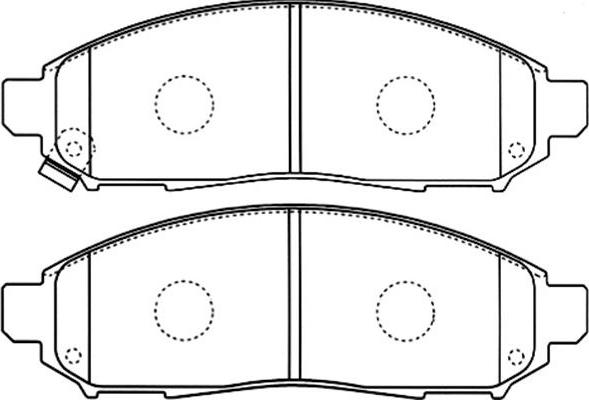 Kavo Parts BP-6594 - Jarrupala, levyjarru inparts.fi